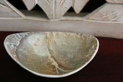 NEW Balinese Hand Crafted Resin/Shell Bowl - Bali Dip / Dipping Sauce Bowl