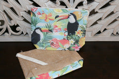NEW Balinese Purse / Make Up Bag Lovely Bright Colours - Choose from 4 Designs