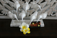 NEW Balinese Hand Carved & Crafted Bird Sculpture - Bali Bird Sculpture HANDMADE