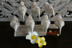 NEW Balinese Hand Carved & Crafted Bird Sculpture - Bali Bird Sculpture HANDMADE