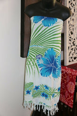 Bali Beach Sarong - Summer Beach Sarong - Bikini Cover Up - 4 COLOURS AVAILABLE