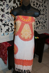 Bali Beach Sarong - Summer Beach Sarong - Bikini Cover Up - 5 COLOURS AVAILABLE