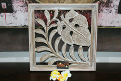 NEW Balinese Carved MDF/Wood Wall Panels - Tropical Wall Art - 2 Styles Avail