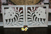 NEW Balinese Carved MDF/Wood Wall Panels - Tropical Wall Art - 2 Styles Avail