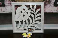 NEW Balinese Carved MDF/Wood Wall Panels - Tropical Wall Art - 2 Styles Avail