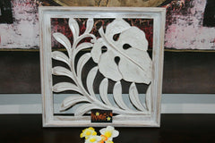 NEW Balinese Carved MDF/Wood Wall Panels - Tropical Wall Art - 2 Styles Avail
