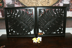 NEW Balinese Carved MDF/Wood Wall Panels - Tropical Wall Art - 2 Styles Avail