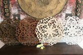 NEW Balinese Carved MDF/Wood Wall Panels - MANDALA Designs - 4 Colours Available