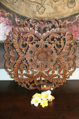 NEW Balinese Carved MDF/Wood Wall Panels - MANDALA Designs - 4 Colours Available