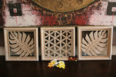 NEW Balinese Carved MDF/Wood Mandala / Tropical Wall Panels - Bali Wall Art - Ma
