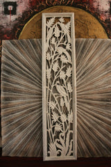 Balinese Carved MDF/Wood Bird / Tropical Wall Panels - Bali Tropical Wall Art