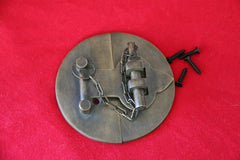 New BRASS Hinged Pin Lock - Furniture Accessories - Pin Chain Lock