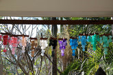NEW Balinese Capiz Shell Mobile / Wind Chime - MANY COLOURS / Sound GREAT!!