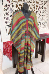 NEW Balinese KAFTAN DRESS - One Size - Long Bali Kaftan Top - Many Colours!!