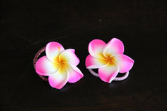 NEW Frangipani Hairbands - MANY COLOURS - Frangipani Hair Ties - GREAT GIFT