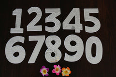 NEW Balinese Mosaic House Number - Choose from 1-0 - Mosaic House or Unit Number