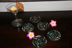NEW Hand Crafted Balinese Mosaic Coasters - Bali Mosaic Coasters - MANY COLOURS