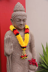 NEW Hand Made Balinese Flower Garland ( Hindu Jai Mala ) MANY COLOURS AVAILABLE