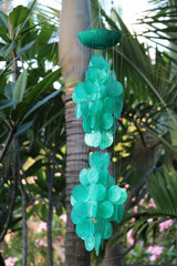 NEW Balinese Capiz Shell Mobile / Wind Chime - MANY COLOURS / Sound GREAT!!