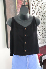 AWESOME Bali Summer Top - Lots of Colours - One Size Balinese Button Up Top