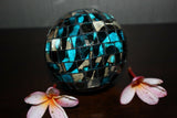 NEW Hand Crafted Balinese Mosaic Decor Ball - MANY COLOURS - Bali Homewares