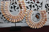 NEW Hand Crafted Balinese Shell Tribal Neck Piece - Primitive Shell Art - BOHO A