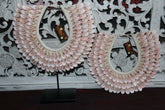 NEW Hand Crafted Balinese Shell Tribal Neck Piece - Primitive Shell Art - BOHO A