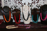 NEW Hand Crafted Wooden Bead Necklace - MANY COLOURS - Perfect Inexpensive Gift