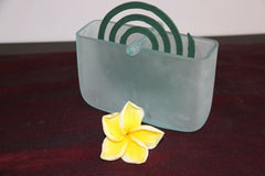 NEW Balinese Glass Mozzie Coil Holder - Mosquito Coil Holder 2 Styles!!