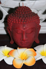 NEW Balinese Buddha Head Candle - Bali Inspired Candle PRICE REDUCED!!