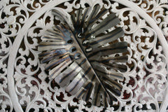 NEW Bali Hand Crafted Bali Metal Wall Art Monstera Leaf - 3 Sizes Available