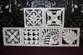 NEW Balinese Carved MDF/Wood Mandala / Tropical Wall Panels - Bali Wall Art - Ma