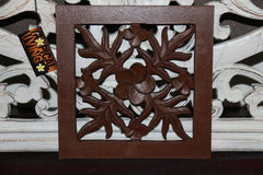 NEW Balinese Carved MDF/Wood Mandala / Tropical Wall Panels - Bali Wall Art - Ma