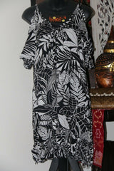 NEW Ladies Cotton Bali Knee Length Dress / Cool Summer Casual Dress / 4 Colours!
