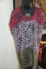 NEW Ladies Cotton Bali Knee Length Sheer Dress 6 Colours Perfect over Swimmers