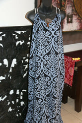 NEW Ladies Cotton Bali Maxi Dress / One Size / MANY COLOURS / Cool Summer Dress