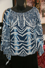 NEW Ladies Cotton Bali Bat Wing Long Sleeve Top/Dress - 3 Colours - Size 8-12
