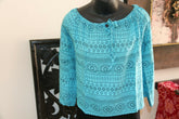 Beautiful 3/4 Sleeve Top - 7 COLOURS AVAIL One Size - Balinese Clothing