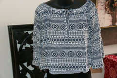 Beautiful 3/4 Sleeve Top - 7 COLOURS AVAIL One Size - Balinese Clothing