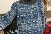 Beautiful 3/4 Sleeve Top - 5 COLOURS AVAIL One Size - Balinese Clothing