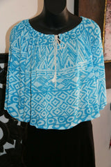 Beautiful 3/4 Sleeve Top - 4 COLOURS AVAIL One Size - Balinese Clothing