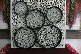 NEW Balinese Hand Woven Natural Bamboo Tray - Mandala Design - 5 sizes available