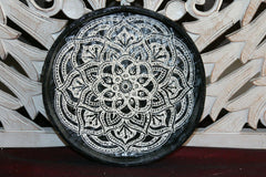 NEW Balinese Hand Woven Natural Bamboo Tray - Mandala Design - 5 sizes available