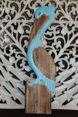 NEW Balinese Hand Crafted Pelican Wall Decor - 3 Colours Available