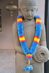 NEW Hand Made Balinese Flower Garland ( Hindu Jai Mala ) MANY COLOURS AVAILABLE