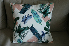 NEW Tropical Cushion Cover - 2 sizes 40 x 40cm or 50 x 50cm (Cover ONLY)