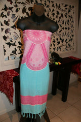 Bali Beach Sarong - Summer Beach Sarong - Bikini Cover Up - 5 COLOURS AVAILABLE