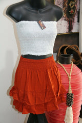 Ladies / Girls Skirt - Bali Beach Skirt - Tiered Skirt - 8 colours / designs