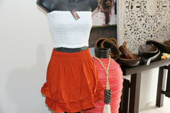 Ladies / Girls Skirt - Bali Beach Skirt - Tiered Skirt - 8 colours / designs