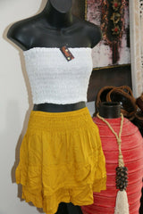 Ladies / Girls Skirt - Bali Beach Skirt - Tiered Skirt - 8 colours / designs